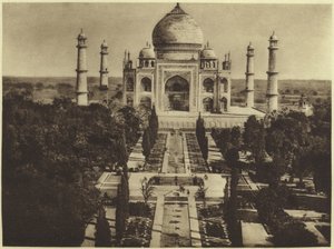 De Taj-Mahal in Agra door English Photographer