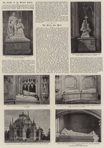 De graven van de familie Orleans door English Photographer