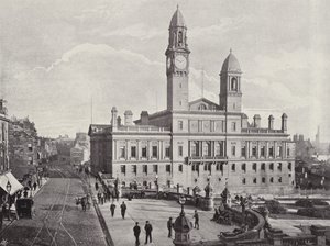 Het Stadhuis, Paisley door English Photographer