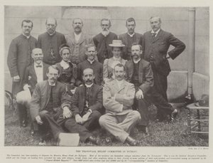 Het Transvaal Relief Committee in Durban door English Photographer