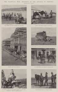 De Transvaal-oorlog, incidenten van de opmars naar Pretoria door English Photographer