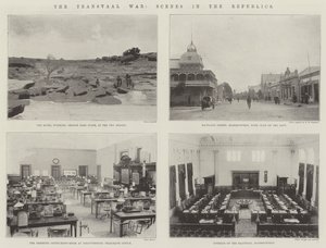 De Transvaal Oorlog, scènes in de republieken