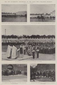 Het tweehonderdste jubileum van het Cuirassier Regiment van de Tsaar door English Photographer