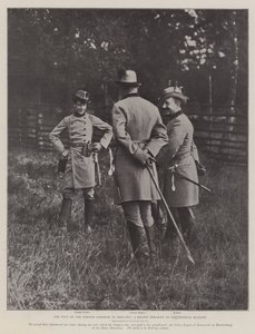 Het bezoek van de Duitse keizer aan Engeland, een recent portret van Zijne Keizerlijke Majesteit
