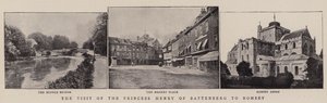 Het bezoek van prinses Henry van Battenberg aan Romsey door English Photographer