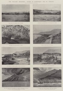 De Vulkanische Rampen, Scènes in Martinique en St Vincent