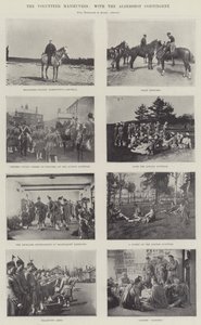 De Vrijwillige Manoeuvres, met het Aldershot Contingent