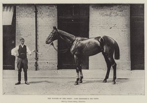 De Winnaar van de Derby, Lord Roseberys Sir Visto door English Photographer