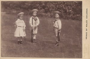De kinderen van Edward, Prins van Wales door English Photographer