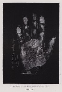 De hand van Sir John Lubbock