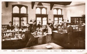 Het grote chemielaboratorium van St Paul