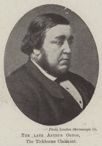 Wijlen Arthur Orton, de Tichborne Aanspraakmaker door English Photographer