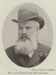 De overleden Baron von Ernsthausen