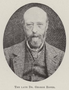 De overleden Dr George Roper door English Photographer