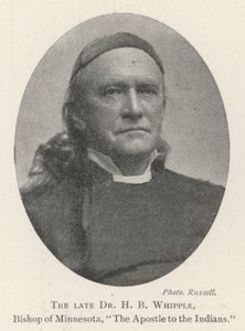 De overleden Dr. H B Whipple, bisschop van Minnesota, de apostel voor de Indianen door English Photographer