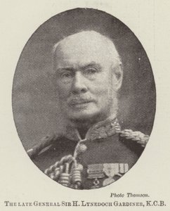 De wijlen Generaal Sir H Lynedoch Gardiner, KCB door English Photographer
