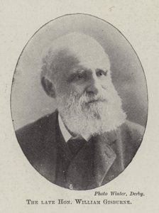 Wijlen de eerwaarde William Gisburne door English Photographer