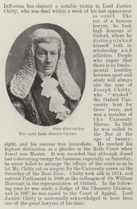 De overleden Lord Justice Chitty