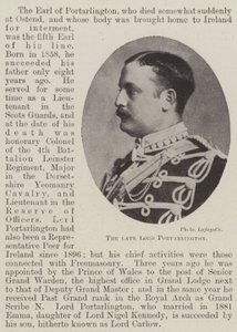 De overleden Lord Portarlington