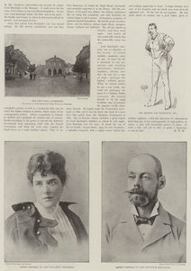 De overleden Lord Randolph Churchill