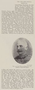 De wijlen Lord William Beresford, VC, voormalig kolonel van de 9e Lancers door English Photographer