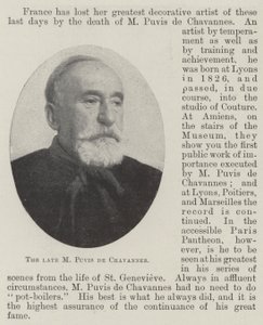 De wijlen M Puvis de Chavannes door English Photographer