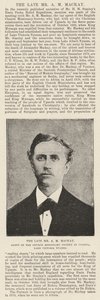 De wijlen Mr. A. M. Mackay, Agent van de Church Missionary Society in Oeganda, Lake Victoria Nyanza