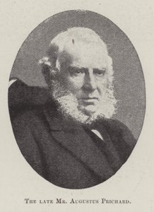 De overleden heer Augustus Prichard door English Photographer
