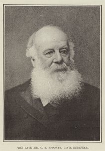 De wijlen de heer C E Spooner, civiel ingenieur door English Photographer