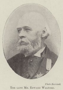 De wijlen meneer Edward Walford door English Photographer