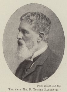 De overleden Mr F Turner Palgrave door English Photographer
