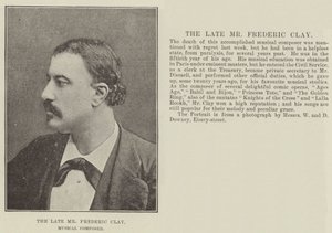 De wijlen de heer Frederic Clay, muzikaal componist door English Photographer