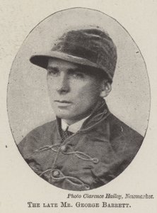 De wijlen Mr George Barrett door English Photographer