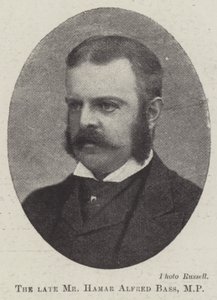 Wijlen Mr Hamar Alfred Bass, MP door English Photographer