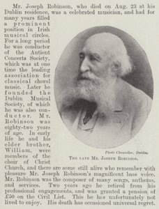 De wijlen Mr Joseph Robinson