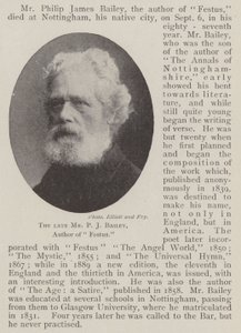 Wijlen Mr P J Bailey, Auteur van Festus door English Photographer