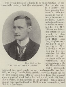 De overleden Mr Percy S Pilcher door English Photographer