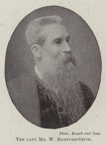 Wijlen de heer W Bickford-Smith door English Photographer