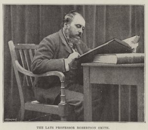De overleden Professor Robertson Smith door English Photographer