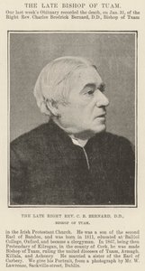 De wijlen rechter eerwaarde C B Bernard, DD, bisschop van Tuam door English Photographer