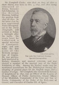 Wijlen Sir Campbell Clarke, Speciale Correspondent door English Photographer