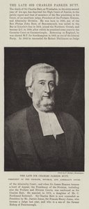 Wijlen Sir Charles Parker Butt, president van de Probate, Divorce, and Admiralty Court door English Photographer