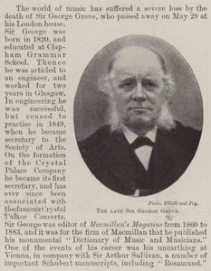 Wijlen Sir George Grove