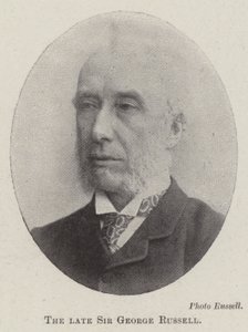 De wijlen Sir George Russell door English Photographer