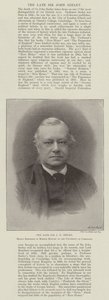De overleden Sir J R Seeley, Regius Professor of Modern History aan de Universiteit van Cambridge door English Photographer