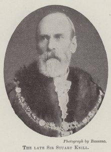 De overleden Sir Stuart Knill door English Photographer