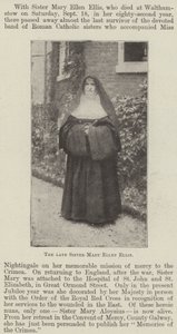 Zuster Mary Ellen Ellis door English Photographer
