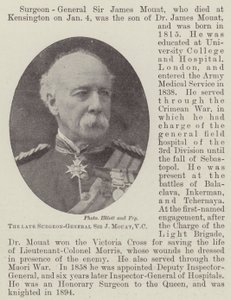 De wijlen Chirurg-Generaal Sir J Mouat, VC door English Photographer