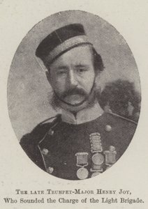 Wijlen Trompet-Majoor Henry Joy, die het Aanvalssignaal van de Lichte Brigade Blies door English Photographer