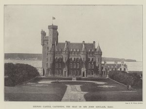 Thurso Kasteel, Caithness, de Residentie van Sir John Sinclair, Baronet door English Photographer